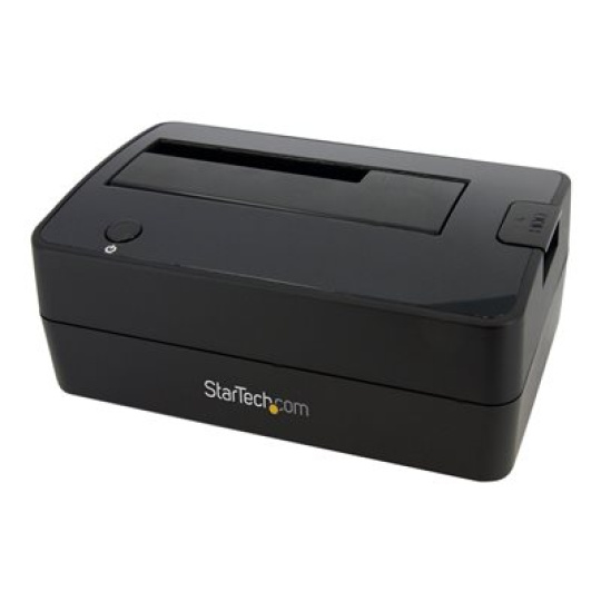 StarTech.com SuperSpeed USB 3.0 to SATA Hard Drive Docking station for 2.5/3.5 HDD - HDD Docking station - SATA Dock - Dokovací stanice HDD - oddílu: 1 - 2.5", 3.5" - SATA 3Gb/s - USB 3.0 - cerná - pro P/N: PEXUSB3S24, PEXUSB3S44V, SVA12M2NEUA, SVA12M5NA, USBDUP15, USBDUPE115, USBDUPE17