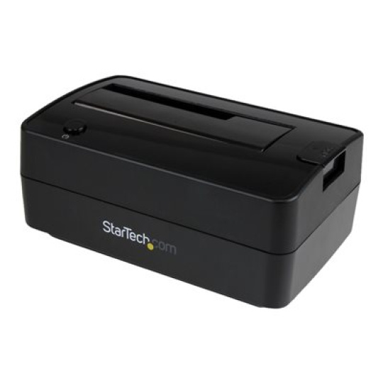 StarTech.com USB 3.1/eSATA Drive Docking Station for 2.5"/3.5" SATA Drives - External USB 3.1 (10Gbps) Hard Drive Dock w/ UASP (SDOCKU313E) - Dokovací stanice HDD - oddílu: 1 - 2.5", 3.5" - SATA 6Gb/s - eSATA, USB 3.1 (Gen 2) - cerná