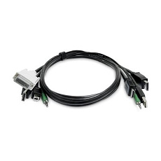 Startech - Kabel adaptéru - kompatibilní s TAA - USB typ B, DisplayPort, DVI-D, audio jack 3,5 mm do USB, HDMI, DisplayPort, audio jack 3,5 mm - 1.8 m - pasivní