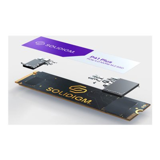 Solidigm P41 Plus Series - SSD - 2 TB - interní - M.2 2280 - PCIe 4.0 x4 (NVMe)