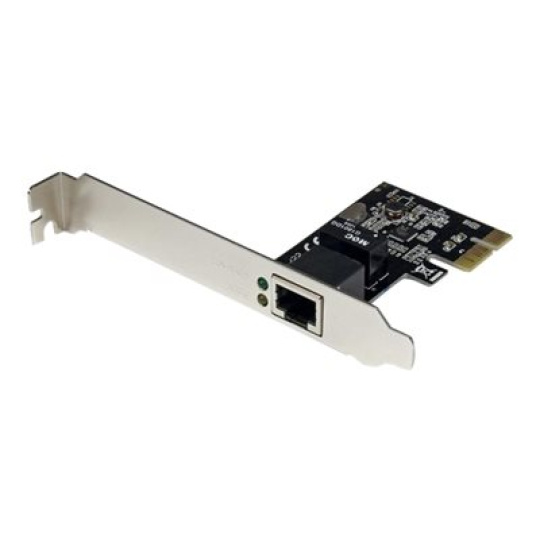 StarTech.com 1 Port PCIe Gigabit Network Server Adapter NIC Card - Dual Profile - Gigabit Desktop Adapter REV E Intel 6 Chip support (ST1000SPEX2) - Sítový adaptér - PCIe nízký profil - Gigabit Ethernet - pro P/N: ET91000SM10, ET91000SM20