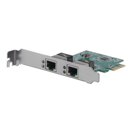 StarTech.com Dual Port Gigabit PCI Express Server Network Adapter Card - 1 Gbps PCIe NIC - Dual Port Server Adapter - 2 Port Ethernet Card (ST1000SPEXD4) - Sítový adaptér - PCIe nízký profil - Gigabit Ethernet x 2 - pro P/N: ET91000SM10, ET91000SM20