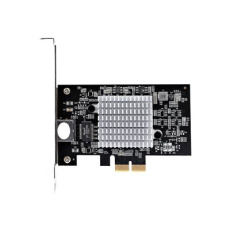 StarTech.com 1-Port 10Gbps PCIe Network Adapter Card, Network Card for PC/Server, Low Profile PCIe Ethernet Card w/Jumbo Frame Support, NIC/LAN Interface Card - Marvell AQC113CS Chipset, PXE Boot (ST10GSPEXNB2) - Sítový adaptér - PCIe 3.0 x2 - 10 Gigabit Ethernet x 1 - cerná