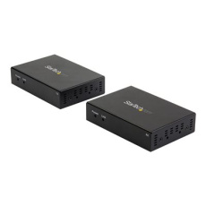 StarTech.com HDMI over CAT6 Extender - 4K 60Hz - 330ft / 100m - IR Support - HDMI Balun - 4K Video over CAT6 (ST121HD20L) - Prodlužovac video/audio/infracervený - HDMI - pres CAT 6 - až 140 m