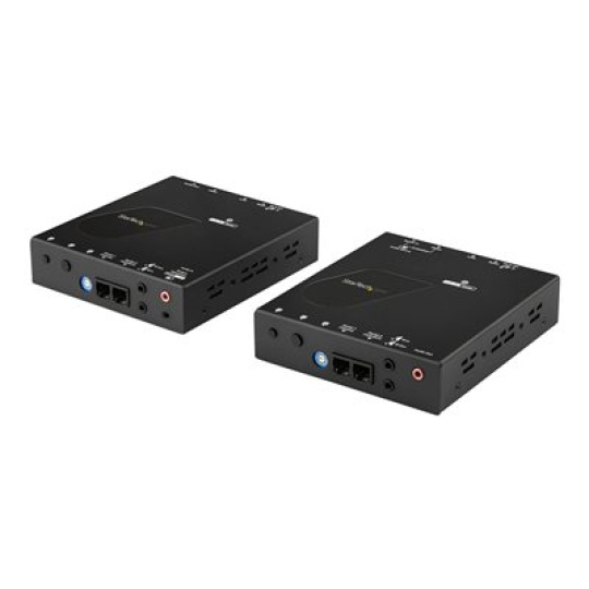 StarTech.com HDMI over IP Extender Kit with Video Wall Support - 1080p - HDMI over CAT5e / CAT6 Transmitter and Receiver Kit (ST12MHDLAN2K) - Sériový nástavec video/audio/infracervený - HDMI - až 100 m - kompatibilní s TAA - pro P/N: ST12MHDLAN2R