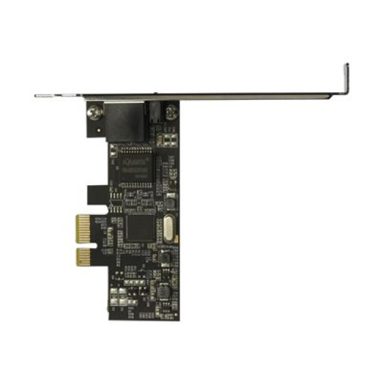 StarTech.com 1 Port PCIe Network Card - 2.5Gbps 2.5GBASE-T PCIe Network Card x4 PCIe - PCI Express LAN Card - RTL8125 (ST2GPEX) - Sítový adaptér - PCIe x4 nízký profil - 10M/100M/1G/2.5 Gigabit Ethernet x 1