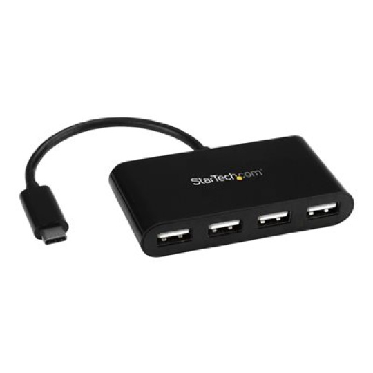 StarTech.com 4-Port USB-C Hub - USB-C to 4x USB-A Hub Adapter - Mini USB 2.0 Hub - Bus-powered USB Type-C Port Expander (ST4200MINIC) - Rozbocovac - 4 x USB 2.0 - desktop