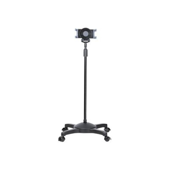 StarTech.com Mobile Tablet Stand w/ Lockable Wheels, Height Adjustable Cart, Universal Rolling Floor Stand for Tablets from 7-11in, Portable Tablet Stand w/ Detachable Tablet Holder, TAA - Ergonomic Tablet Stand - Vozík - pro tablet - velikost obrazovky: 7"-11"