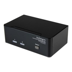 StarTech.com DVI KVM Switch with Audio & USB 2.0 Hub - 2-Port USB KVM Switch - 1920 x 1200 - Dual Monitor KVM Switch (SV231DD2DUA) - Prepínac KVM / audio / USB - 2 x KVM / zvuk / USB - 1 místní uživatel - desktop - pro P/N: IM12D1500P, SVA12M2NEUA, SVA12M5NA, USBDVI4N1A10, USBDVI4N1A6