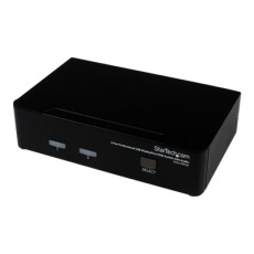 StarTech.com 2 Port DisplayPort KVM Switch - 2560x1600 @60Hz - Dual Port DP USB, Keyboard, Video, Mouse Switch Box w/ Audio for Computers and Monitors (SV231DPUA) - Prepínac KVM / audio - 2 x KVM / zvuk - 1 místní uživatel - desktop - pro P/N: DP4N1USB6, IM12D1500P, SVA12M2NEUA, SVA12M5NA