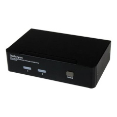 StarTech.com 2 Port USB HDMI KVM Switch with Audio and USB 2.0 Hub - 1080p (1920 x 1200), Hotkey Support - Dual Port Keyboard Video Monitor Switch (SV231HDMIUA) - Prepínac KVM / audio / USB - 2 x KVM / zvuk / USB - 1 místní uživatel - desktop - pro P/N: IM12D1500P, SVA12M2NEUA, SVA12M5NA