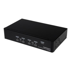 StarTech.com 4 Port DisplayPort KVM Switch w/ Audio - USB, Keyboard, Video, Mouse, Computer Switch Box for 2560x1600 DP Monitor (SV431DPUA) - Prepínac KVM / audio / USB - 4 x KVM / zvuk / USB - 1 místní uživatel - desktop - pro P/N: DP4N1USB6, IM12D1500P, SV431RACK, SVA12M2NEUA, SVA12M5NA