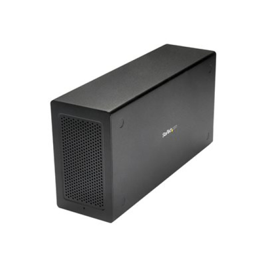 StarTech.com Thunderbolt 3 PCIe Expansion Chassis, External Enclosure Box with 1x PCI-Express Slot, 5K/4K Output Via TB3/DP Ports, TAA - Systémový bus extender - DP - 65 Watt - pro P/N: TB3DK2DPM2, TB3DOCK2DPPD, TB3DOCK2DPPU