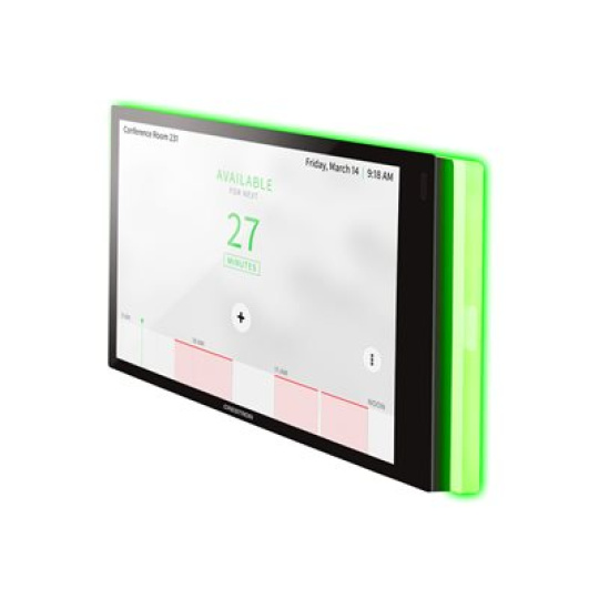 Crestron TSW-770-LB-B-S - Svetelná lišta pro dostupnost zasedací místnosti - hladká cerná