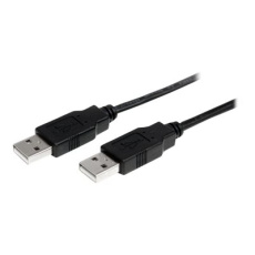 StarTech.com 1m USB 2.0 A to A Cable - M/M - 1m USB 2.0 aa Cable - USB a male to a male Cable (USB2AA1M) - Kabel USB - USB (M) do USB (M) - USB 2.0 - 1 m - cerná - pro P/N: ST4200MINI2, SV231HDMIUA