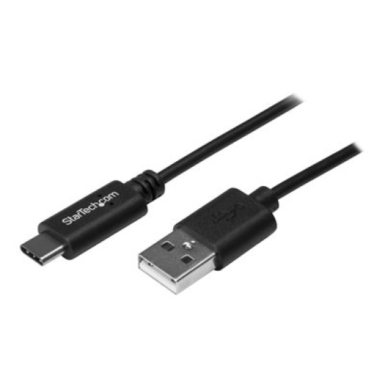 StarTech.com 0.5m USB C to USB A Cable - M/M - USB 2.0 - USB-C Charger Cable - USB 2.0 Type C to Type A Cable - USB A to C (USB2AC50CM) - Kabel USB - USB (M) do 24 pin USB-C (M) - USB 2.0 - 50 cm - cerná - pro P/N: DKT30CVAGPD