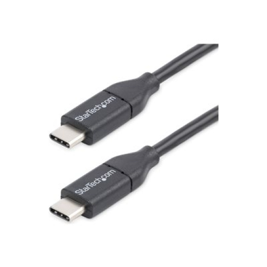 StarTech.com 0.5m USB C Cable - USB 2.0 - M/M - USB-C Charger Cable - USB 2.0 Type C Cable - Short USB C Cable (USB2CC50CM) - USB kabel - 24 pin USB-C (M) do 24 pin USB-C (M) - USB 2.0 - 50 cm - cerná - pro P/N: DKT30CHD
