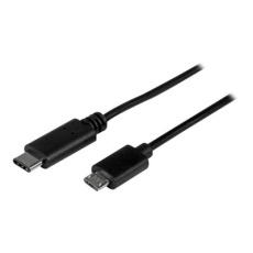 StarTech.com USB C to Micro USB Cable - 3 ft / 1m - USB 2.0 Cable - Micro USB Cord - Micro B USB C Cable - USB 2.0 Type C (USB2CUB1M) - USB kabel - 24 pin USB-C (M) do Micro USB typ B (M) - USB 2.0 - 1 m - cerná - pro P/N: HB30A3A1CFB, HB30A3A1CSFS, HB30C3A1CFB, HB30C3A1CFS
