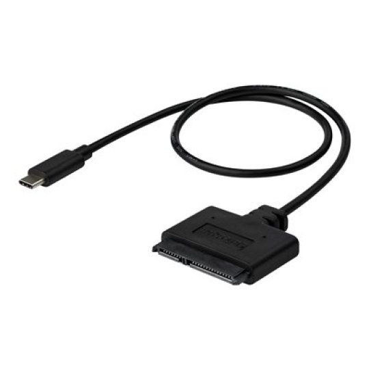StarTech.com USB C to SATA Adapter - External Hard Drive Connector for 2.5'' SATA Drives - SATA SSD / HDD to USB C Cable (USB31CSAT3CB) - Radic úložište - 2.5", 3.5" - SATA 6Gb/s - USB 3.1 (Gen 2) - cerná