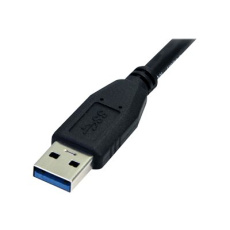 StarTech.com 0.5m (1.5ft) Black SuperSpeed USB 3.0 Cable A to Micro B - USB 3.0 Micro B Cable - 1x USB 3 A (M), 1x USB 3 Micro B (M) 50cm (USB3AUB50CMB) - Kabel USB - Micro-USB typu B (M) do USB typ A (M) - USB 3.0 - 50 cm - lisovaný - cerná - pro P/N: DKT30CVAGPD, S251BMU313, S251BMU3FP, S251BPU313, S252BU313R, SLSODDU33B, SMS1BMU313