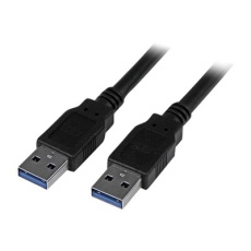 StarTech.com 3m 10 ft USB 3.0 Cable - A to A - M/M - Long USB 3.0 Cable - USB 3.1 Gen 1 (5 Gbps) (USB3SAA3MBK) - Kabel USB - USB typ A (M) do USB typ A (M) - USB 3.0 - 3 m - lisovaný - cerná - pro P/N: HB30C1A1CPD, HB30C3A1CFBW, HB30C3A1CST, HB30C5A2CSC, HB30C5A2CST, SV231DPU34K