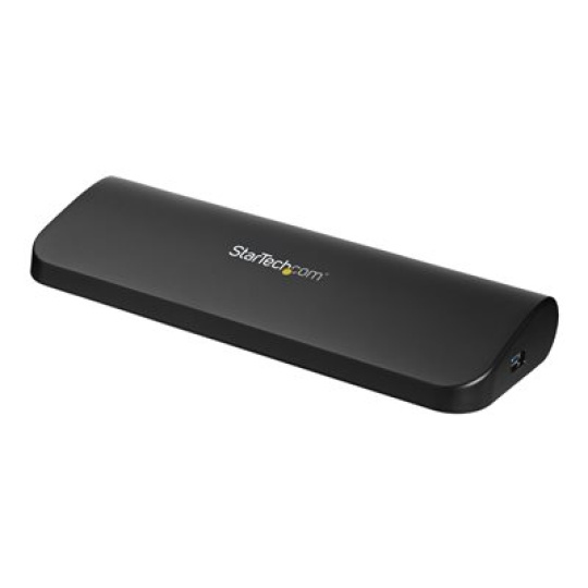 StarTech.com USB 3.0 Docking Station with HDMI and DVI/VGA - Dual Monitor - Universal Laptop Dock - Mac and Windows Compatible (USB3SDOCKHDV) - Dokovací stanice - USB - VGA, HDMI - 10Mb LAN - pro P/N: ARMBARDUO, ARMBARDUOV, ARMDUAL, ARMDUAL30, ARMDUALV, ARMSLIMDUO