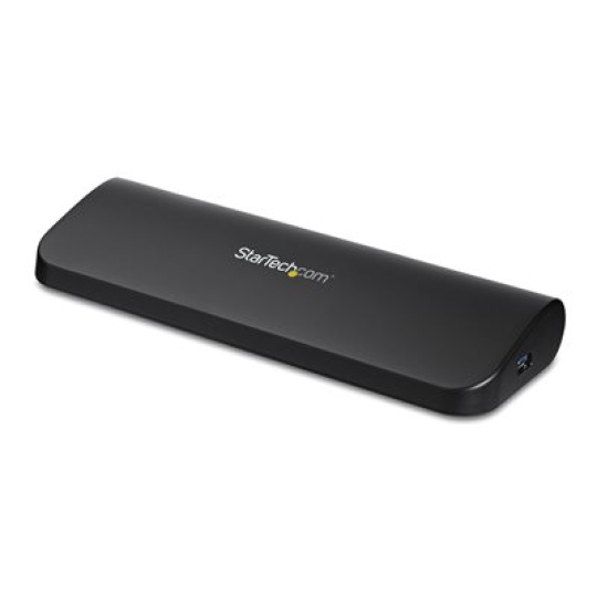 StarTech.com USB 3.0 Docking Station with HDMI and DVI/VGA - Dual Monitor - Universal Laptop Dock - Mac and Windows Compatible (USB3SDOCKHDV) - Dokovací stanice - USB - VGA, HDMI - 10Mb LAN - pro P/N: ARMBARDUO, ARMBARDUOV, ARMDUAL, ARMDUAL30, ARMDUALV, ARMSLIMDUO
