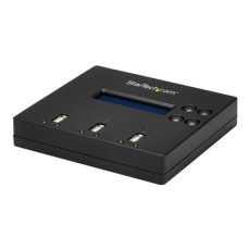 StarTech.com 1:2 Standalone USB Duplicator and Eraser - Memory Stick Cloner - USB 2.0 Flash Drive Copier / Thumb Eraser (USBDUP12) - Duplikátor jednotky USB - 2 zásuvky - pro P/N: SVA5H2NEUA
