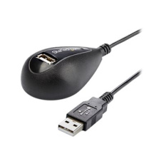 StarTech.com 5ft Desktop USB Extension Cable - A Male to A Female - 5 ft USB A to A Extension Cable - 5ft USB 2.0 Extension cord (USBEXTAA5DSK) - Prodlužovací šnura USB - USB (M) do USB (F) - 1.5 m - cerná - pro P/N: MSDREADU2OTG, USB56KEM3, USB56KEMH2, UUSBOTG