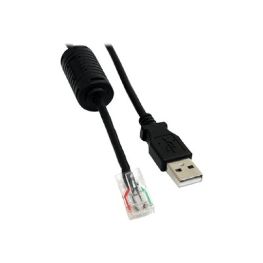StarTech.com 6 ft Smart UPS Replacement USB Cable AP9827 - USB cable - USB (M) to RJ-45 (10 pin) (M) - 6 ft - black - USBUPS06 - Kabel USB - USB (M) do RJ-45 (10 pinu) (M) - 1.8 m - cerná