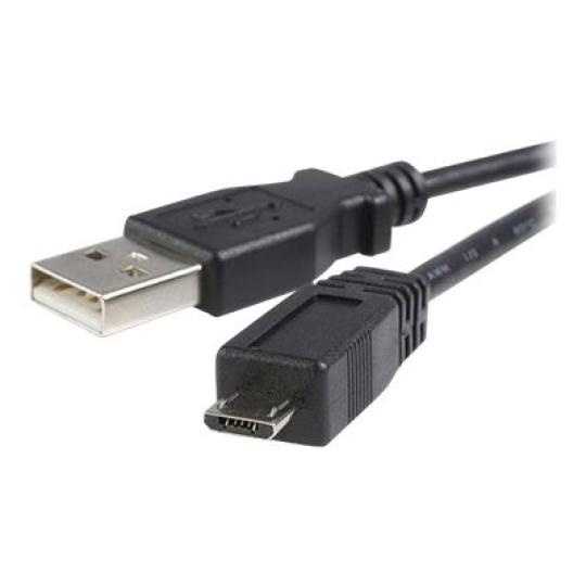 StarTech.com 1m Micro USB Cable A to Micro B - Kabel USB - USB (M) do Micro USB typ B (M) - USB 2.0 - 1 m - cerná