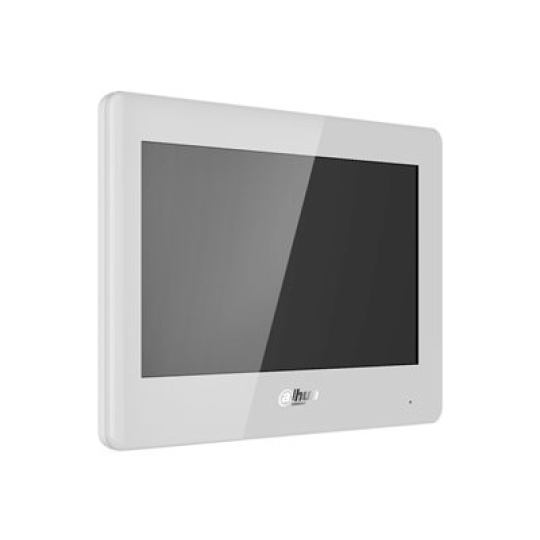 Dahua VTH5 Series - IP intercom station monitor - 2 vodiče, vnitřní - kabelové - 10/100 Ethernet - bílá