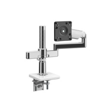 Humanscale M/FLEX M2.1 - Montá?ní sada (alarm monitoru) - pro Displej LCD - recyklovaný hliník - hliník, bílý okraj - velikost obrazovky: up to 48.8" - montá?ní rozhraní: 100 x 100 mm - upevnitelné na stůl