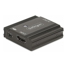 StarTech.com 33ft (10m) 8K 60Hz HDMI Signal Booster, Active HDMI 2.1 Inline Repeater and Video Signal Amplifier up to 8K 60Hz/4K 144Hz, Compact HDMI Cable Extender - HDMI Signal Extension (33FT-8K-HDMI-BOOSTER) - Video/audio nástavec - vysílac - HDMI - 2 porty - až 10 m - kompatibilní s TAA