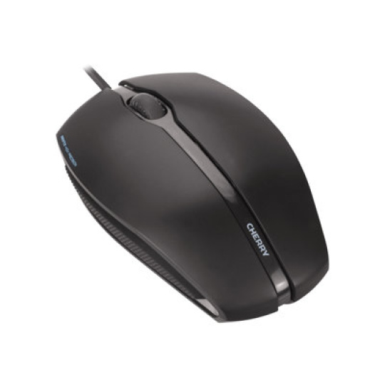 CHERRY GENTIX Illuminated - Myš - pravák a levák - optický - 3 tlačítka - kabelové - USB - černá