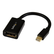 StarTech.com 6in Mini DisplayPort to DisplayPort Video Cable Adapter (MDP2DPMF6IN) - Kabel DisplayPort - Mini DisplayPort (M) do DisplayPort (F) - 15.2 cm - černá - pro P/N: CDP2DP141MB, CDP2DP146B, CDP2DPMM1MB, CDP2DPMM6B, DISPLPORT15L, DISPLPORT3L StarTech.com 6in Mini DisplayPort to DisplayPort Video Cable Adapter (MDP2DPMF6IN) - Kabel DisplayPort - Mini DisplayPort (M) do DisplayPort (F) - 15.2 cm - černá - pro P/N: CDP2DP141MB, CDP2DP146B, CDP2DPMM1MB, CDP2DPMM6B, DISPLPORT15L, DISPLPORT3L