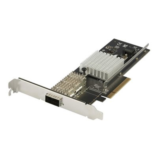 StarTech.com Dual Port 40G QSFP+ Network Card, Intel XL710 Open QSFP+ Converged Adapter, PCIe 40 Gigabit Ethernet Server NIC, 40GbE Fiber Optic LAN Card, Dell PowerEdge HPE ProLiant, 40Gb - Network Interface Card (PEX40GQSFPI) - Sítový adaptér - PCIe 3.0 x8 nízký profil - 40 Gigabit QSFP+ x 1 - cerná
