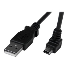 StarTech.com Down Angle Mini USB Cable - 2m - Black - USB A to Mini USB B - USB to Mini USB Cable - Mini USB Charger - USB A to Mini B (USBAMB2MD) - Kabel USB - USB (M) do mini-USB typ B (M) - USB 2.0 - 2 m - konektor 90°, lisovaný - cerná StarTech.com Down Angle Mini USB Cable - 2m - Black - USB A to Mini USB B - USB to Mini USB Cable - Mini USB Charger - USB A to Mini B (USBAMB2MD) - Kabel USB - USB (M) do mini-USB typ B (M) - USB 2.0 - 2 m - konektor 90°, lisovaný - cerná