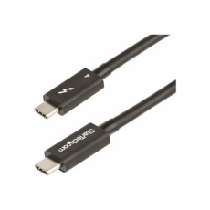 StarTech.com 3ft (1m) Thunderbolt 4 Cable, 40Gbps, 100W Power Delivery, 4K/8K Video, Intel-Certified Thunderbolt Cable - Compatible w/ USB 4/Thunderbolt 4/ USB 3.2/ USB Type-C/DisplayPort/Thunderbolt 3 (TBLT4MM1M) - Kabel Thunderbolt - Thunderbolt 4 (M) do Thunderbolt 4 (M) - USB4/Thunderbolt 3/USB 3.2/USB Type-C/DisplayPort - 1 m - pasivní, podporuje 4K, podpora 8K, USB napájení (100W) - černá StarTech.com 3ft (1m) Thunderbolt 4 Cable, 40Gbps, 100W Power Delivery, 4K/8K Video, Intel-Certified Thunderbolt Cable - Compatible w/ USB 4/Thunderbolt 4/ USB 3.2/ USB Type-C/DisplayPort/Thunderbolt 3 (TBLT4MM1M) - Kabel Thunderbolt - Thunderbolt 4 (M) do Thunderbolt 4 (M) - USB4/Thunderbolt 3/USB 3.2/USB Type-C/DisplayPort - 1 m - pasivní, podporuje 4K, podpora 8K, USB napájení (100W) - černá