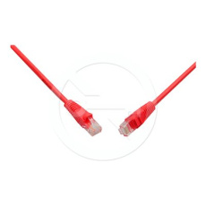 Solarix - Patch kabel - RJ-45 (M) do RJ-45 (M) - 1 m - UTP - CAT 6 - pevný - červená Solarix - Patch kabel - RJ-45 (M) do RJ-45 (M) - 1 m - UTP - CAT 6 - pevný - červená