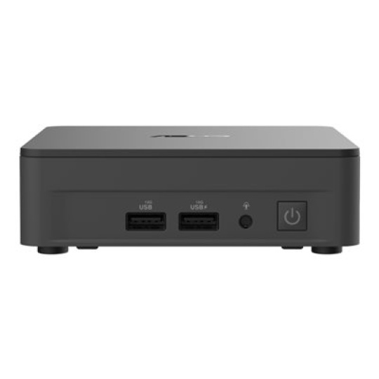 ASUS NUC 13 Pro Slim Kit RNUC13ANKI500003I - Barebone - mini PC 1 x Core i5 1340P / až 4.6 GHz - RAM 0 GB - grafika Intel Iris Xe Graphics - IEEE 802.11ax (Wi-Fi 6E), Bluetooth 5.3, Gigabit Ethernet, 2.5 Gigabit Ethernet - černá