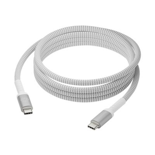 dbramante1928 re-charge - USB kabel - 24 pin USB-C (M) do 24 pin USB-C (M) - USB 2.0 - 2.5 m - USB napájení (100W), pletený kabel, 100% recycled plastic