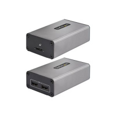StarTech.com 2-Port USB 3.0 Extender over OM3 Multimode Fiber, LC/LC, 2x 5Gbps USB-A Hub, 350m (1150ft) Range, Durable USB Fiber Optic Extender, Incl. 2x 10G MMF SFP+ modules - Optical USB Extender (F35023-USB-EXTENDER) - Rozširovací zarízení USB - USB 3.0 - pres CAT 5e - 2 porty - až 350 m - kompatibilní s TAA