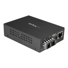 StarTech.com Singlemode (SM) SC Fiber Media Converter for 10/100/1000 Network, 10km, Gigabit Ethernet, 1310nm, w/ Auto Negotiation, Gigabit Ethernet to Single Mode (SMF) SC Fiber Converter - Ethernet Over Fiber (MCMGBSCSM10) - Konvertor médií s optickými vlákny - 1GbE - pres vláknová optika - 1000Base-LX, 100Base-TX, 1000Base-T - RJ-45 / jednoduchý režim SC - až 10 km - 1310 nm StarTech.com Singlemode (SM) SC Fiber Media Converter for 10/100/1000 Network, 10km, Gigabit Ethernet, 1310nm, w/ Auto Negotiation, Gigabit Ethernet to Single Mode (SMF) SC Fiber Converter - Ethernet Over Fiber (MCMGBSCSM10) - Konvertor médií s optickými vlákny - 1GbE - pres vláknová optika - 1000Base-LX, 100Base-TX, 1000Base-T - RJ-45 / jednoduchý režim SC - až 10 km - 1310 nm