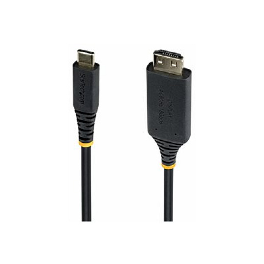 Startech - Kabel adaptéru - USB-C s piny (male) do HDMI s piny (male) - 4.5 m - cerná - Thunderbolt compatible, podpora 4K60Hz, podpora HDR, Jednosmerný