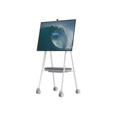 Steelcase - Vozík - pro interaktivní plochý panel - šedá, arktická bílá, cínová - pro Microsoft Surface Hub 2S 50"