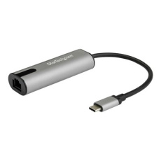 StarTech.com 2.5GbE USB C to Ethernet Adapter NBASE-T NIC, USB 3.0 Type C 2.5/1 Gigabit/100 Mbps Multi Speed Network/USB 3.1 Laptop to RJ45/LAN Thunderbolt 3 Compatible/MacBook Pro Surface - Type-C to Ethernet - Síťový adaptér - USB-C - 10M/100M/1G/2.5 Gigabit Ethernet x 1 + USB 3.0 - černá, šedá space gray StarTech.com 2.5GbE USB C to Ethernet Adapter NBASE-T NIC, USB 3.0 Type C 2.5/1 Gigabit/100 Mbps Multi Speed Network/USB 3.1 Laptop to RJ45/LAN Thunderbolt 3 Compatible/MacBook Pro Surface - Type-C to Ethernet - Síťový adaptér - USB-C - 10M/100M/1G/2.5 Gigabit Ethernet x 1 + USB 3.0 - černá, šedá space gray