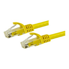 Startech 7m CAT6 Ethernet Cable, 10 Gigabit Snagless RJ45 650MHz 100W PoE Patch Cord, CAT 6 10GbE UTP Network Cable w/Strain Relief, Yellow, Wiring is UL Certified/TIA - Category 6 - 24AWG (N6PATC7MYL) - Patch kabel - RJ-45 (M) do RJ-45 (M) - UTP - CAT 6 - provedení bez hrbolku - žlutá Startech 7m CAT6 Ethernet Cable, 10 Gigabit Snagless RJ45 650MHz 100W PoE Patch Cord, CAT 6 10GbE UTP Network Cable w/Strain Relief, Yellow, Wiring is UL Certified/TIA - Category 6 - 24AWG (N6PATC7MYL) - Patch kabel - RJ-45 (M) do RJ-45 (M) - UTP - CAT 6 - provedení bez hrbolku - žlutá