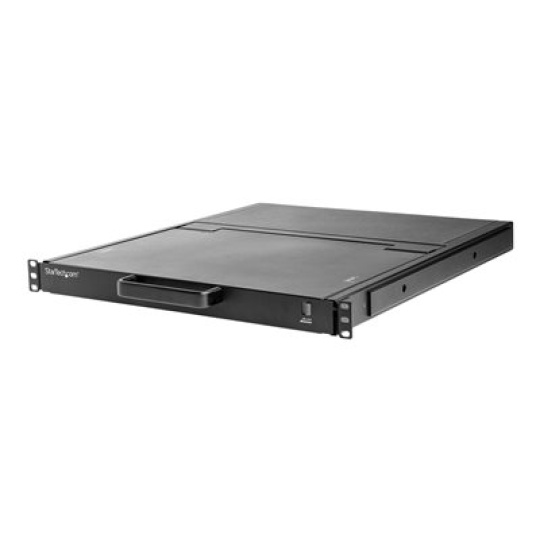 StarTech.com Rackmount KVM Console HD 1080p, Single Port VGA KVM with 17" LCD Monitor for Server Rack, Fully Featured 1U LCD KVM Drawer with Cables & Hardware, USB Support, 50,000 MTBF - 17in. LCD KVM Console (RKCONS17HD) - KVM konzole s prepínac KVM - 1 porty - USB - 17.3" - pripevnitelný na regál - 1920 x 1080 Full HD (1080p) @ 60 Hz - 300 cd/m? - 800:1 - VGA - cerná - 1U