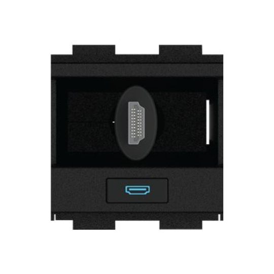 Crestron Gravity Cable Retractor FT2A-CBLR-GR-4K-HD - Systém pro zatahování kabelu - HDMI - černá - pro P/N: FT2-202-ELEC-PTL-B, FT2-500-ELEC-PTL-B